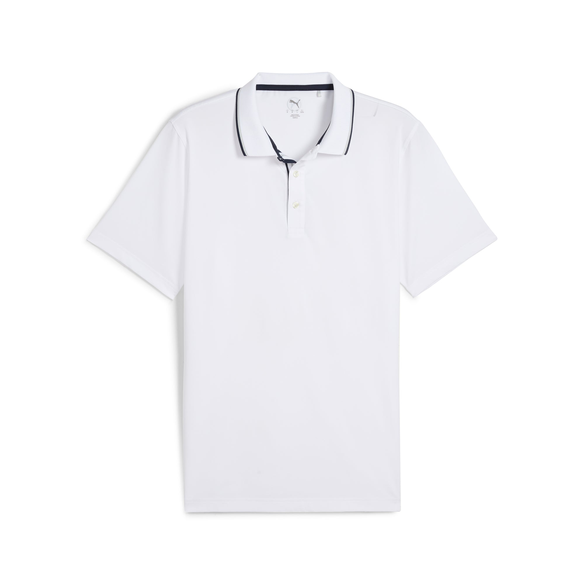 Premium MATTR Elevated Solid Golf Polo Shirt for Men - Moisture-Wicking, UV Protection & Breathable Fabric - Perfect for Golf, Casual Wear & Outdoor Activities