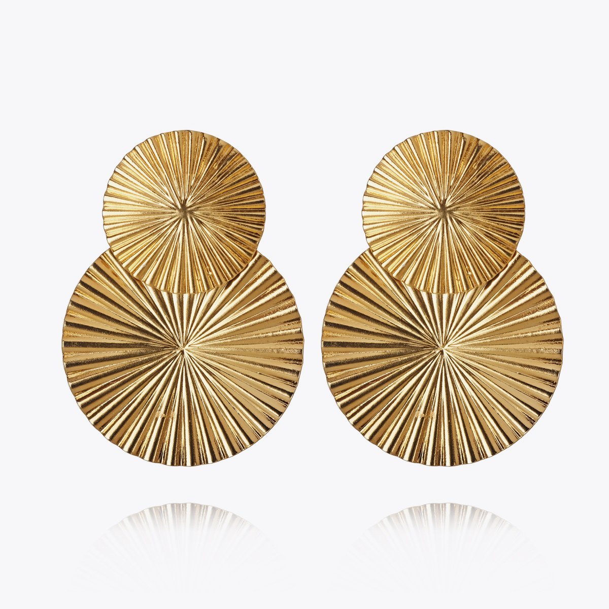Odessa Earrings for Women - Elegant Gold Hoop Earrings for Everyday Wear | Perfect for Parties, Weddings & Office