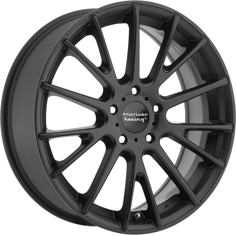 American Racing 16x7 AR904 Satin Black +40mm Offset Wheels - High Performance Alloy Rims for Trucks, SUVs & Off-Road Vehicles - Perfect for Street Racing, Off-Roading & Custom Builds