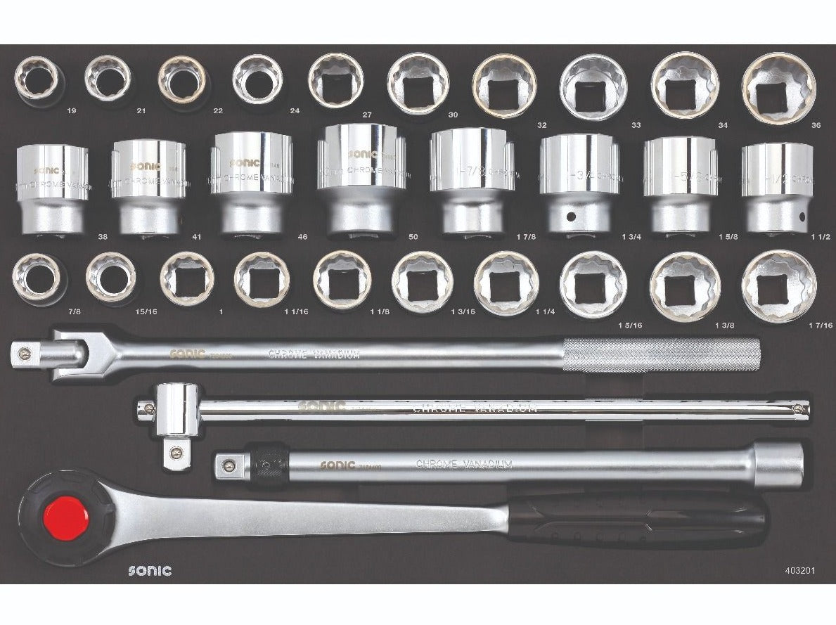 32-Piece 3/4