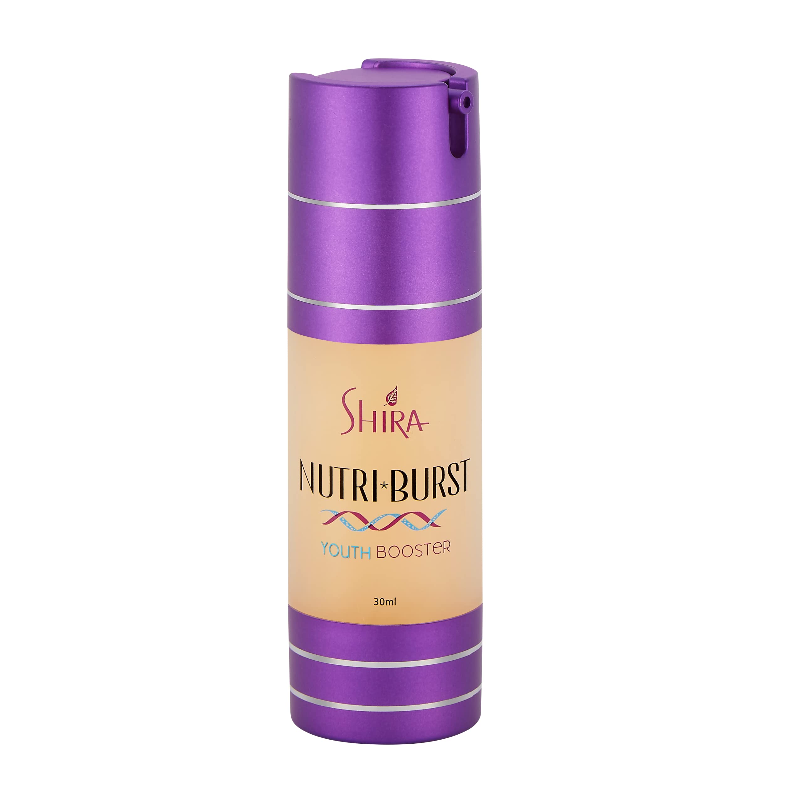 Shira Nutriburst Youth Booster Serum 30ml - Vitamin E & Hyaluronic Acid Face Serum for Damaged Skin, Retinol & Collagen Peptides for Skin Firming & Anti-Aging - Perfect for Night Routine & Daily Skincare Regimen