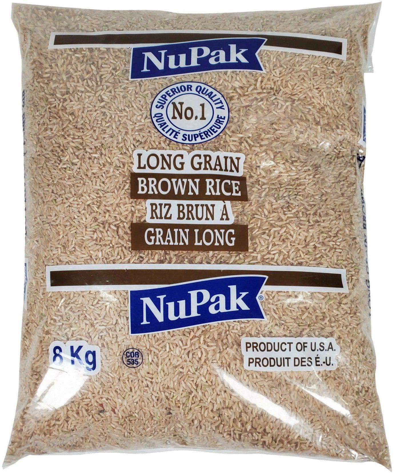 Organic Dunya Harvest Long Grain Brown Rice - Healthy Whole Grain for Cooking, Meal Prep & Vegan Diets