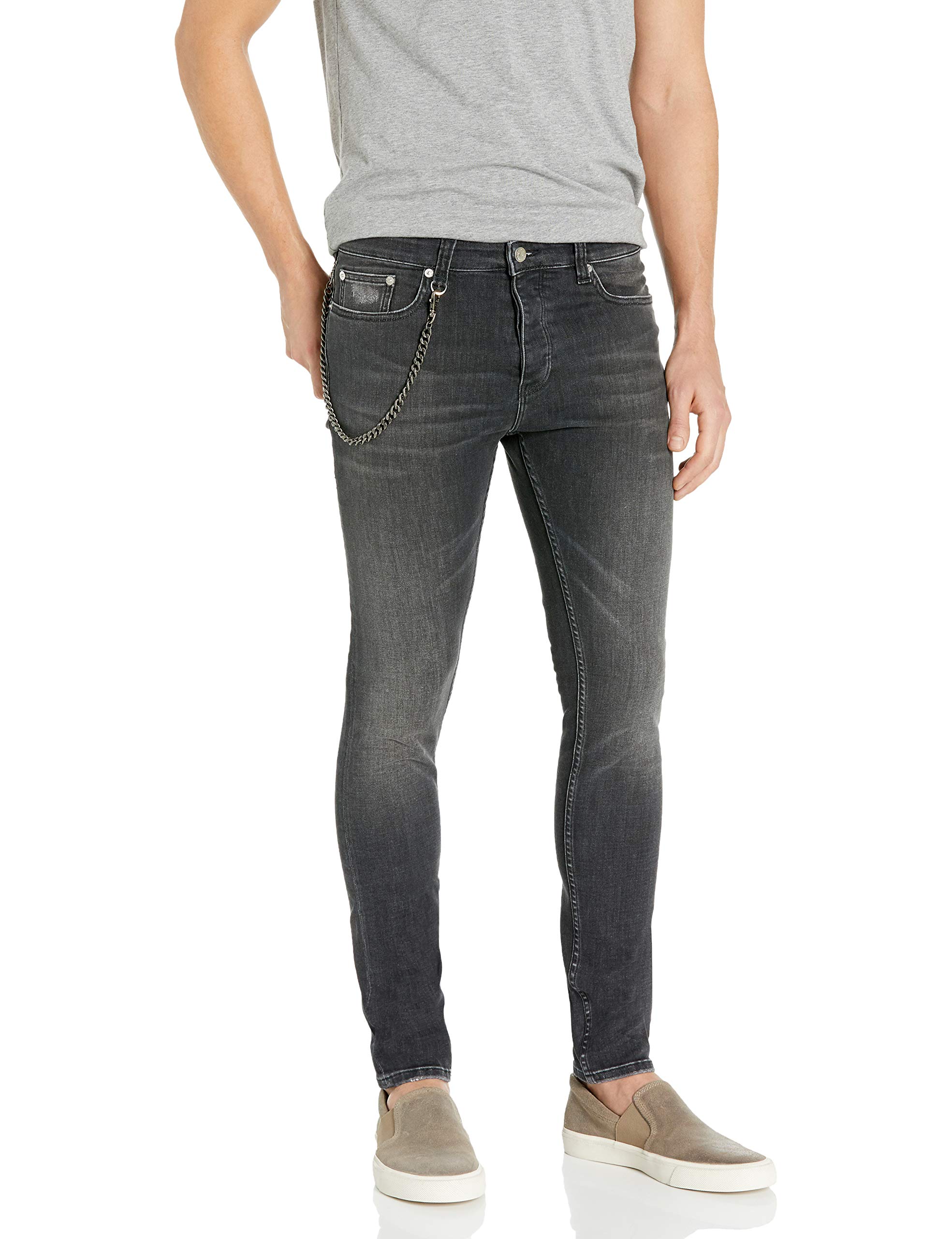 The Kooples Men's Slim Fit Stretch Denim Jeans - Comfortable & Stylish for Casual Wear, Work & Night Out