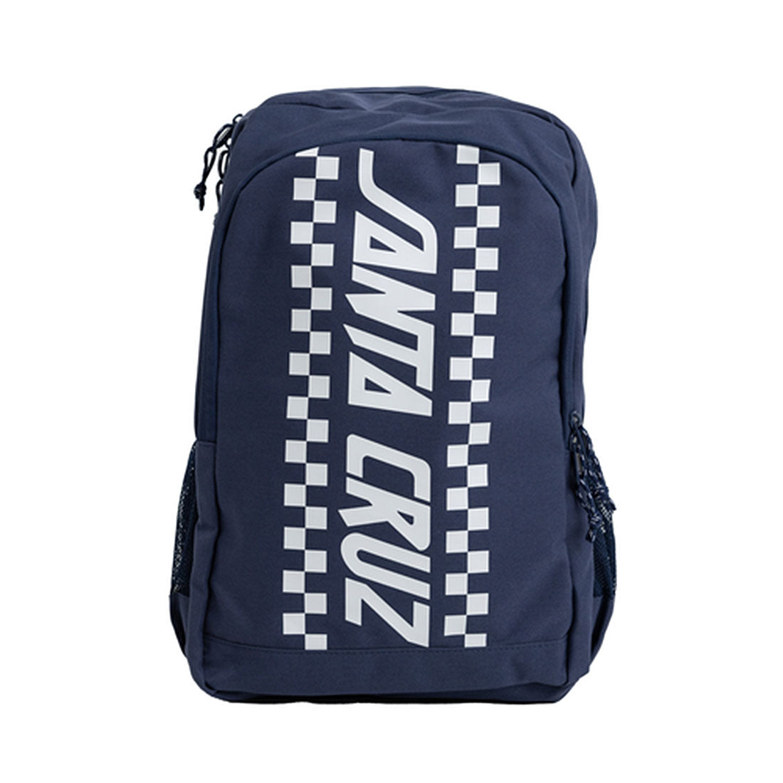 Santa Cruz Vertical Toil Strip Backpack - Durable Skate Backpack for School, Travel & Outdoor Adventures - Water-Resistant Daypack with Laptop Sleeve