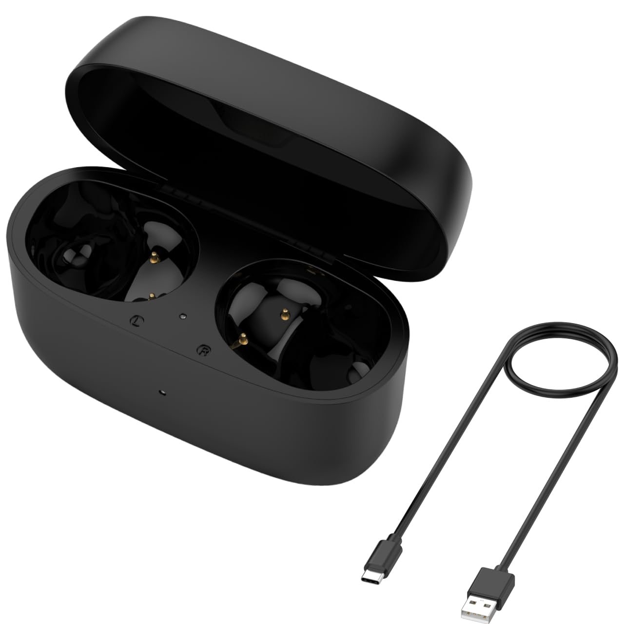 Jabra Elite 4/Elite 3 Wireless Earbuds Charging Case - Replacement Charger Storage Box for Bluetooth Headphones (Earbuds Not Included) | Perfect for Travel, Gym & Daily Use