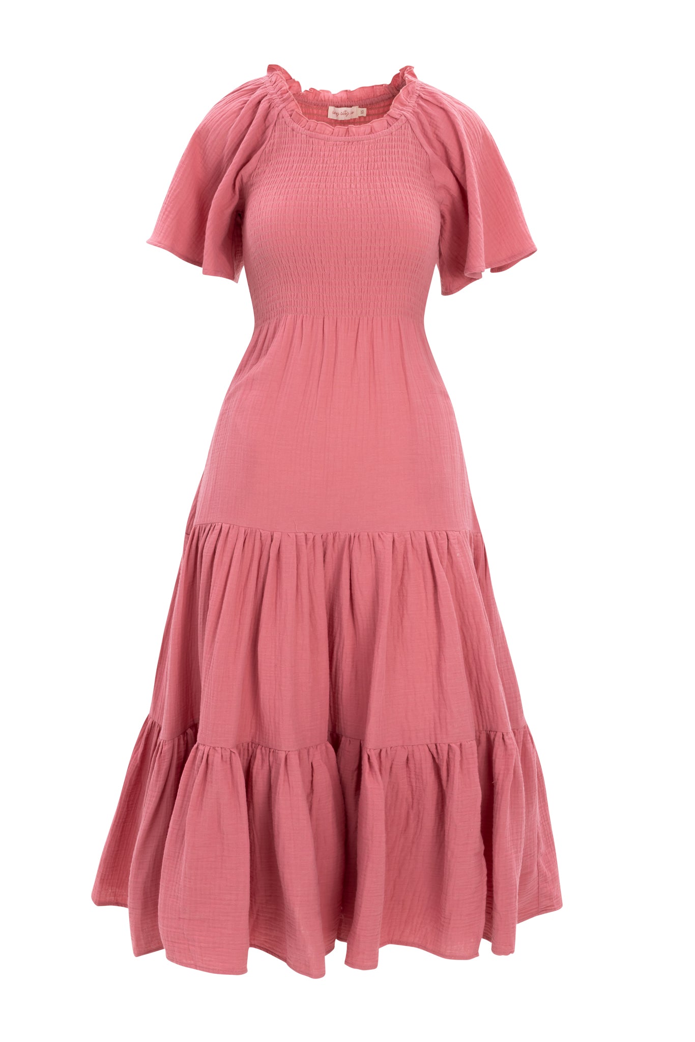 Jovie Women's Pink Floral Summer Dress - Perfect for Beach Vacations, Date Nights & Casual Outings