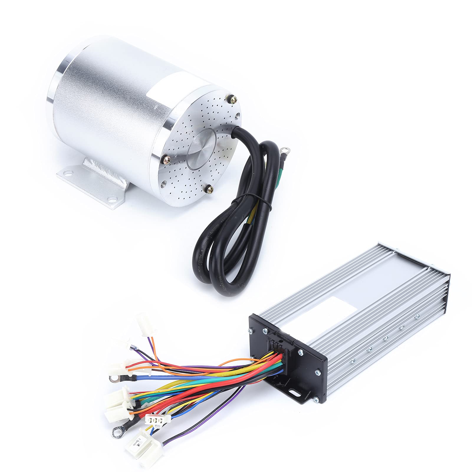 48V 2000W Brushless Motor DIY Kit - High Speed Aluminum Body Motor for Electric Bikes, Scooters & Tricycles - Perfect for DIY Engine Upgrades & Custom E-Bike Projects