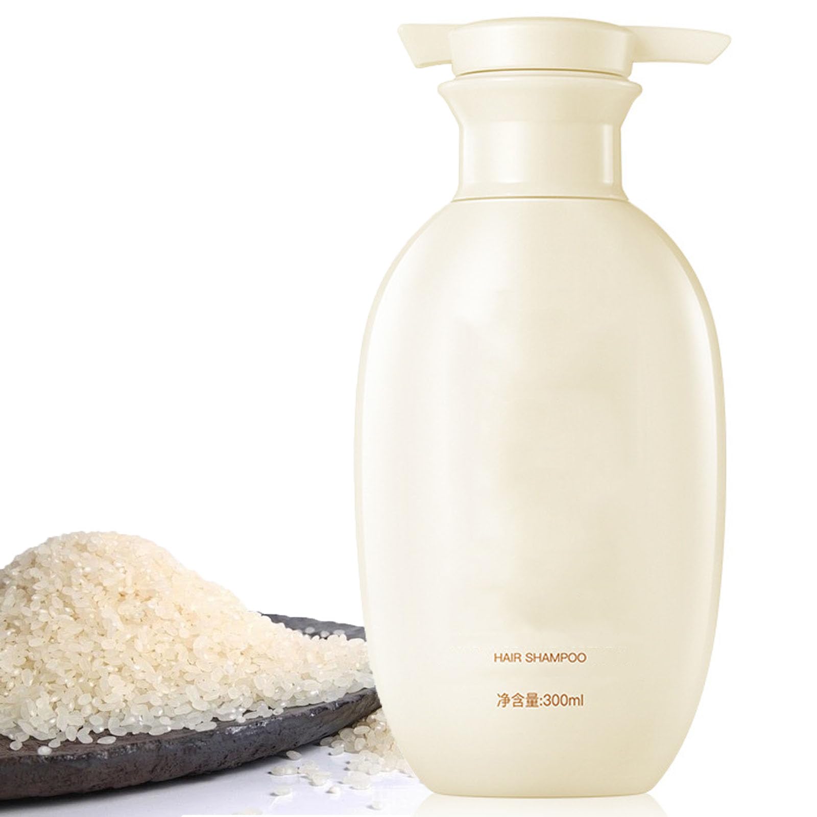 Rice Water Shampoo for Hair Growth & Repair - Amino Acid Red Yao Shampoo for Women & Men - 300ml Nourishing & Smoothing Shampoo with Rice Water Extract - Prevent Hair Loss & Soften Hair - Perfect for Daily Hair Care & Damaged Hair Treatment