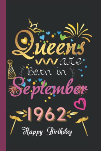60th Birthday Gifts for Women Born in September 1962 - Personalized Motivational Journal Notebook for Lady Boss, Best Friend & Family - Perfect for Milestone Celebrations, Retirement, or Daily Inspiration