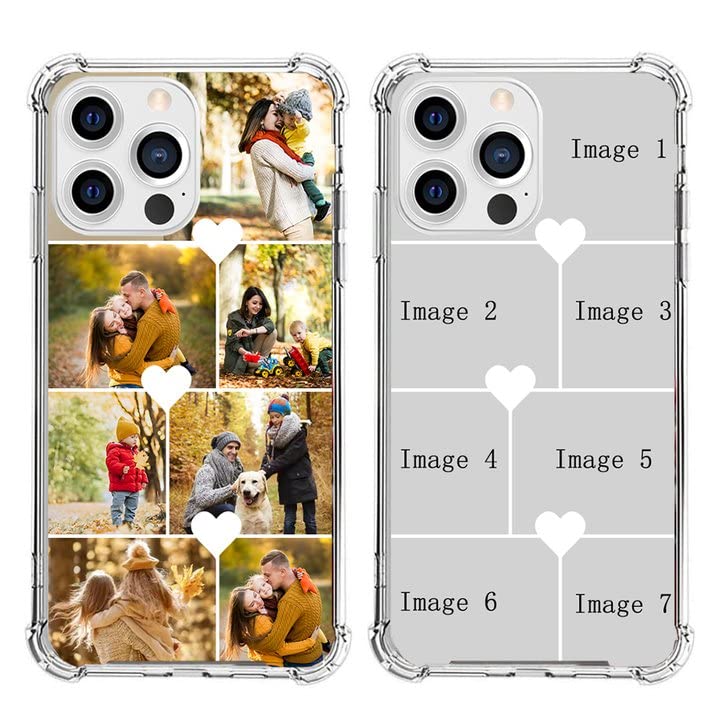Custom iPhone 11 12 13 Pro/Pro Max Phone Case - Personalized Picture Design - Perfect Gift for Valentine's Day, Mother's Day & Christmas - Durable Protection for Everyday Use & Special Occasions