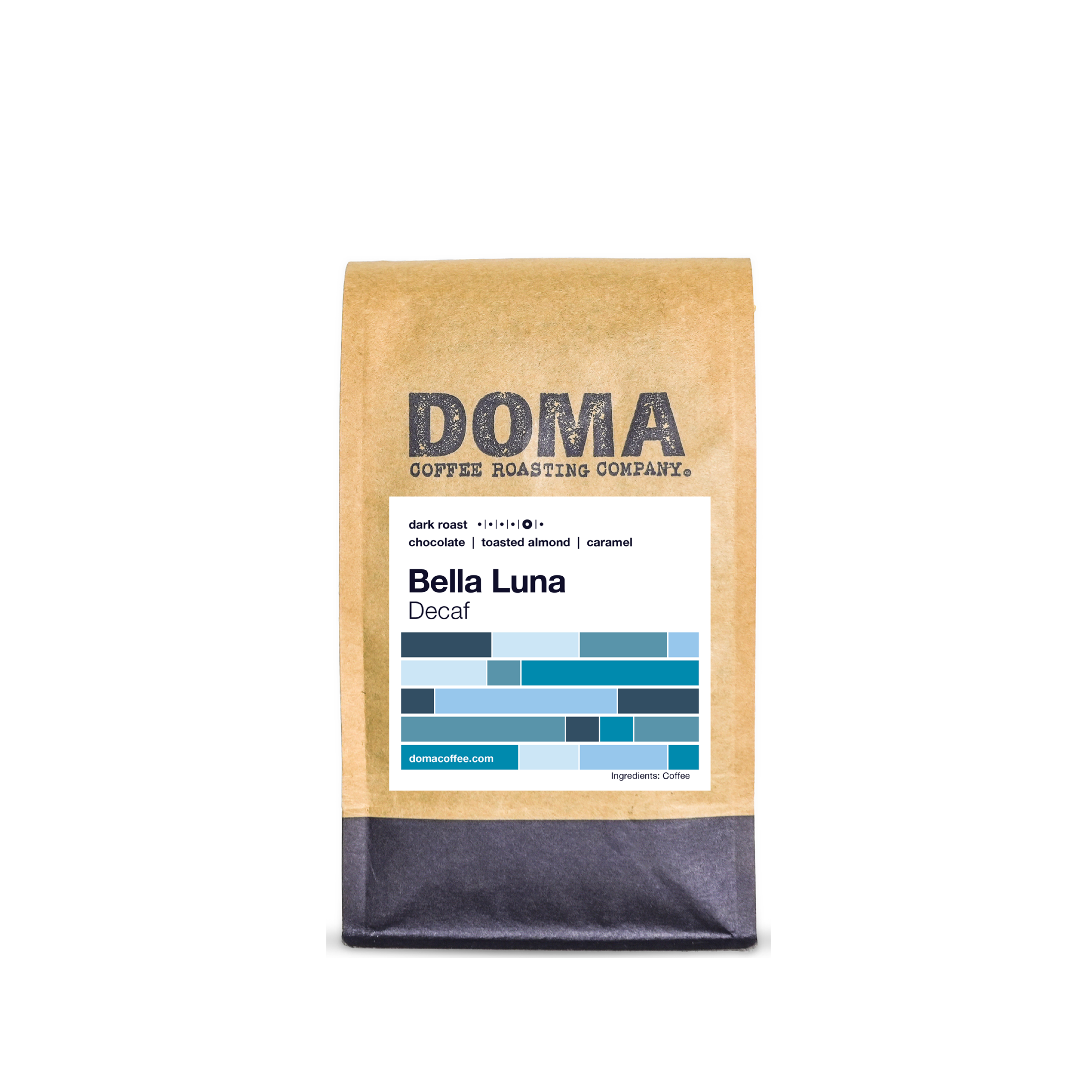 Bella Luna Decaf Coffee - Premium Swiss Water Process Decaffeinated Coffee Beans for Home Brewing - Perfect for Evening Relaxation & Late-Night Coffee Lovers