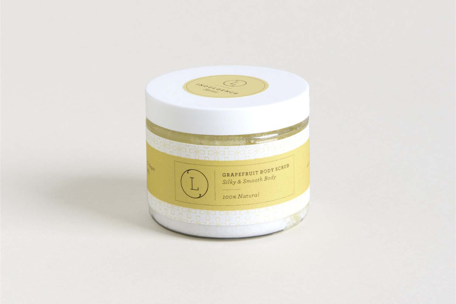 Grapefruit Body Salt Scrub - Exfoliating & Moisturizing Citrus Scrub for Soft Skin | Spa Quality Bath & Shower Exfoliator for Dry Skin Care
