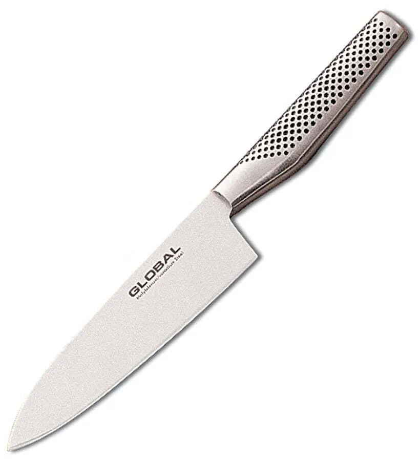 Premium Global Master Chef Knife - Professional 8-Inch Stainless Steel Kitchen Knife for Slicing, Dicing & Chopping - Perfect for Home Cooks & Professional Chefs - Ideal for Meat, Vegetables & Fruits Preparation