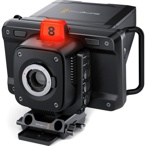 Blackmagic Studio Camera 4K Pro G2 - Professional 4K Live Streaming Camera with Ultra HD Resolution for YouTube, Twitch & Video Production Studios