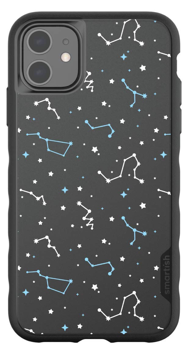 Smartish Constellations iPhone 11 Slim Case - Lightweight Protective Thin Cover with Grip - Compatible with iPhone 11 - Perfect for Everyday Use & Outdoor Activities