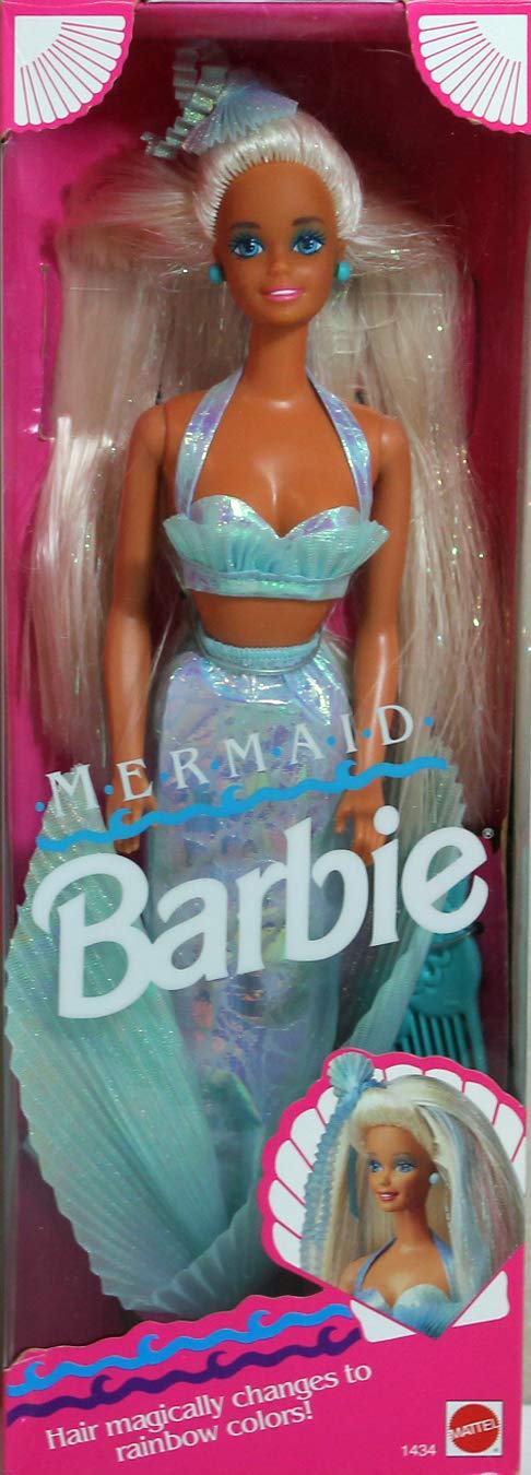 Vintage 1991 Mermaid Barbie Doll by Mattel #1434 for Collectors