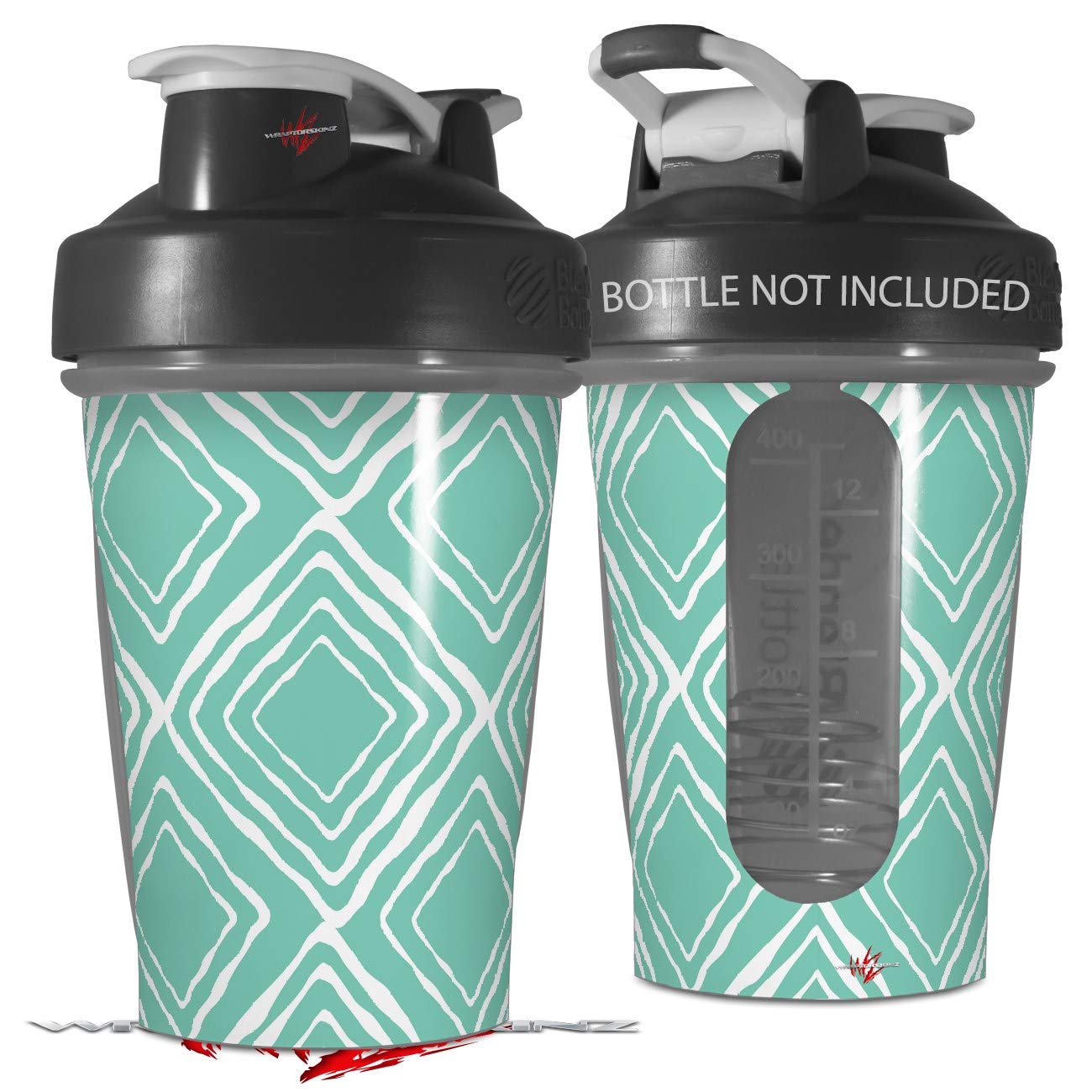 Blender Bottle 20oz Skin Wrap - Seafoam Green Decal for Gym & Travel