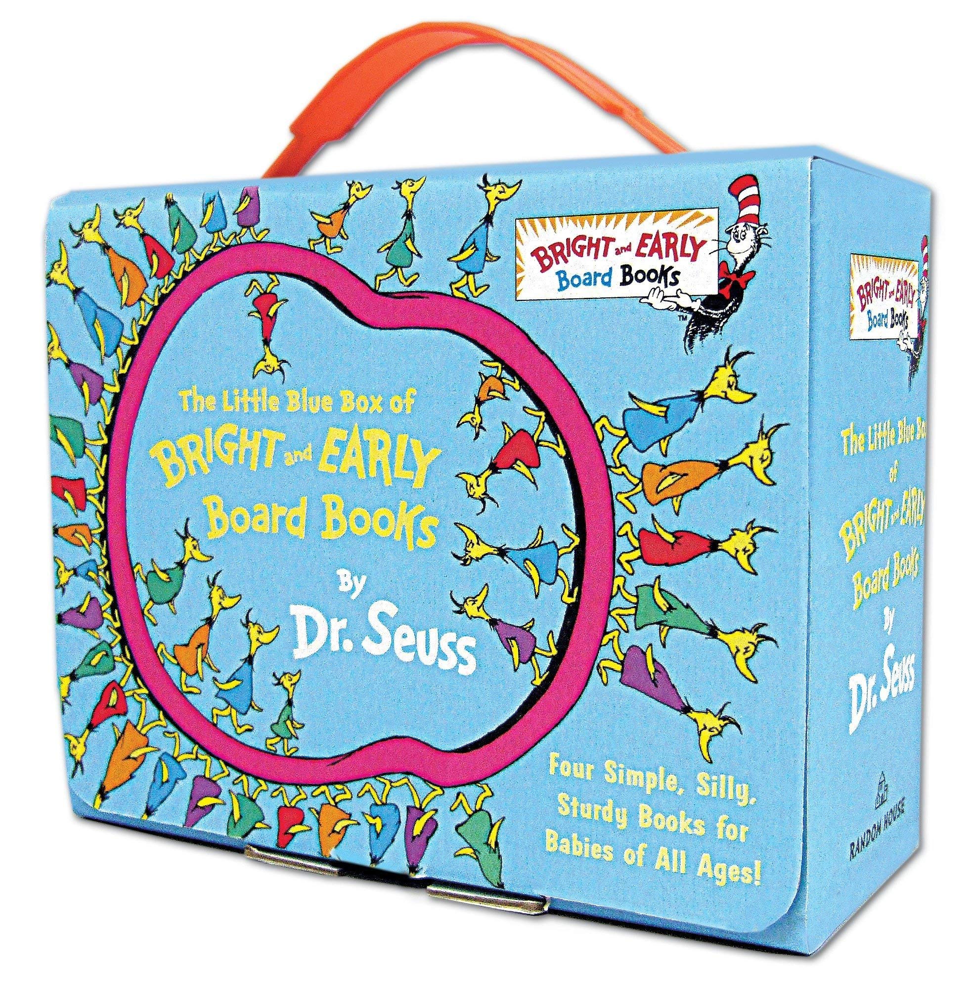 Dr. Seuss Little Blue Box Board Books - Early Learning for Toddlers
