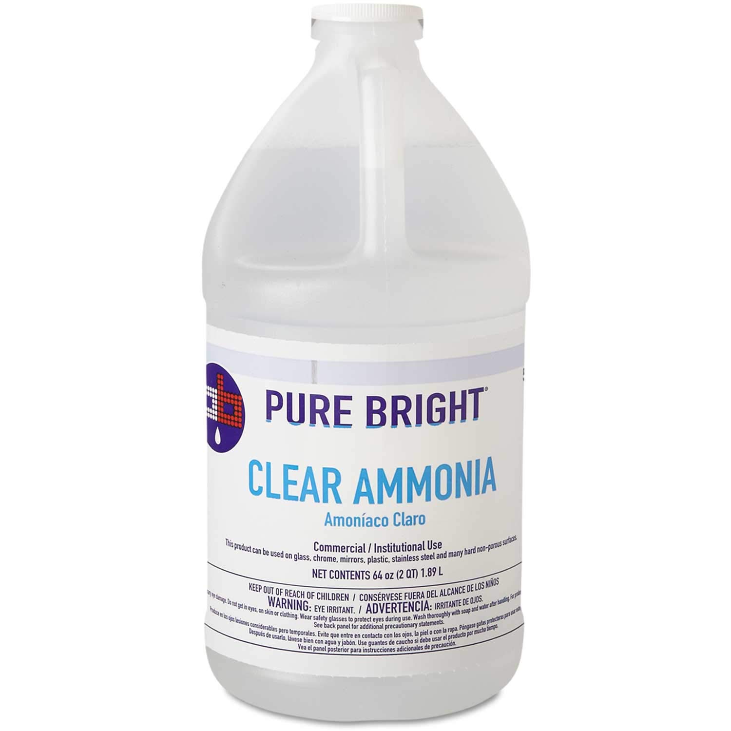 Pure Bright All-Purpose Cleaner with Ammonia - Powerful Multi-Surface Disinfectant for Kitchen, Bathroom & Floors | Kills 99.9% Germs | Fresh Scent