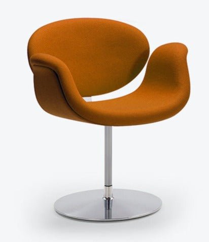Artifort Pierre Paulin F163 Little Tulip Chair with Disk Base - Modern Mid-Century Accent Chair for Living Room, Lounge & Office