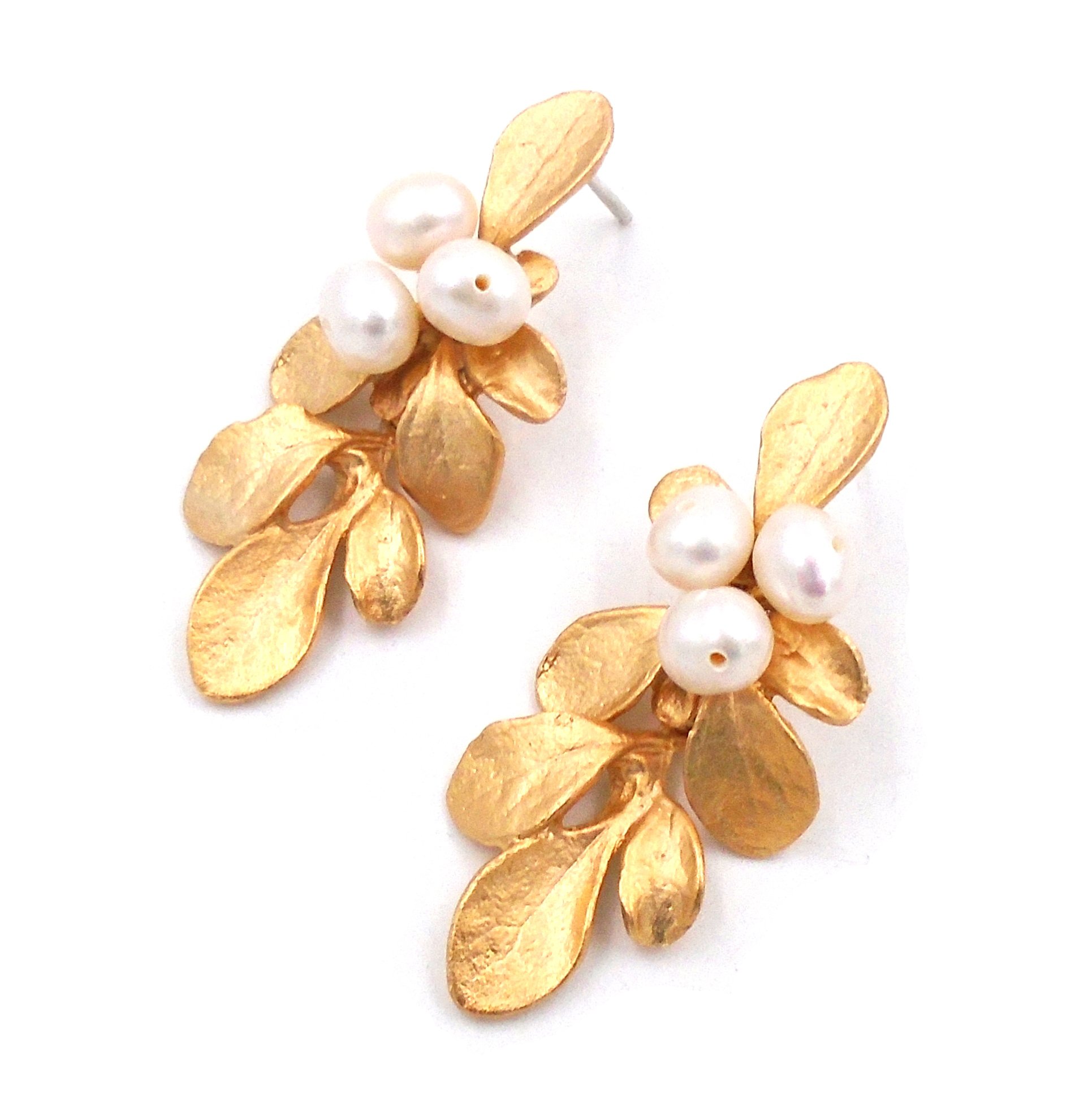 Barberry Post Earrings by Michael Michaud - Sterling Silver Floral Jewelry for Women | Perfect for Weddings, Parties & Everyday Elegance