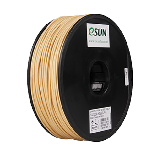 eSUN Wood PLA 3D Printer Filament 1.75mm, 0.5kg Spool - Perfect for Wooden Models, DIY Crafts & Home Decor Projects