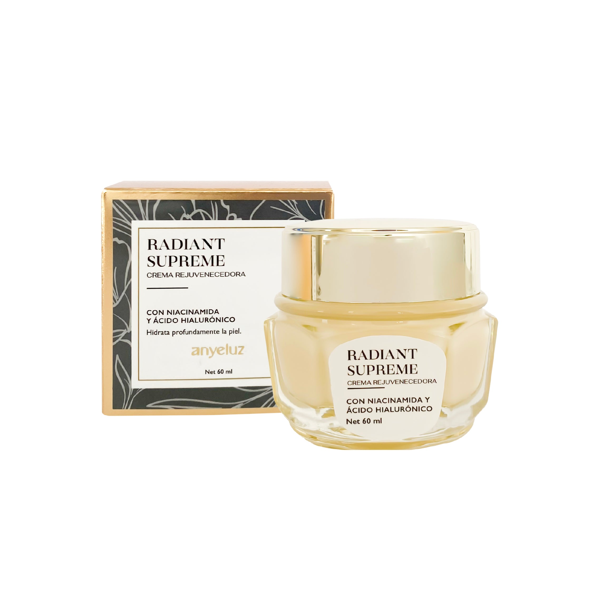 Radiant Anyeluz Rejuvenating Cream - Anti-Aging Face Moisturizer for Glowing Skin | Day & Night Hydration for Women