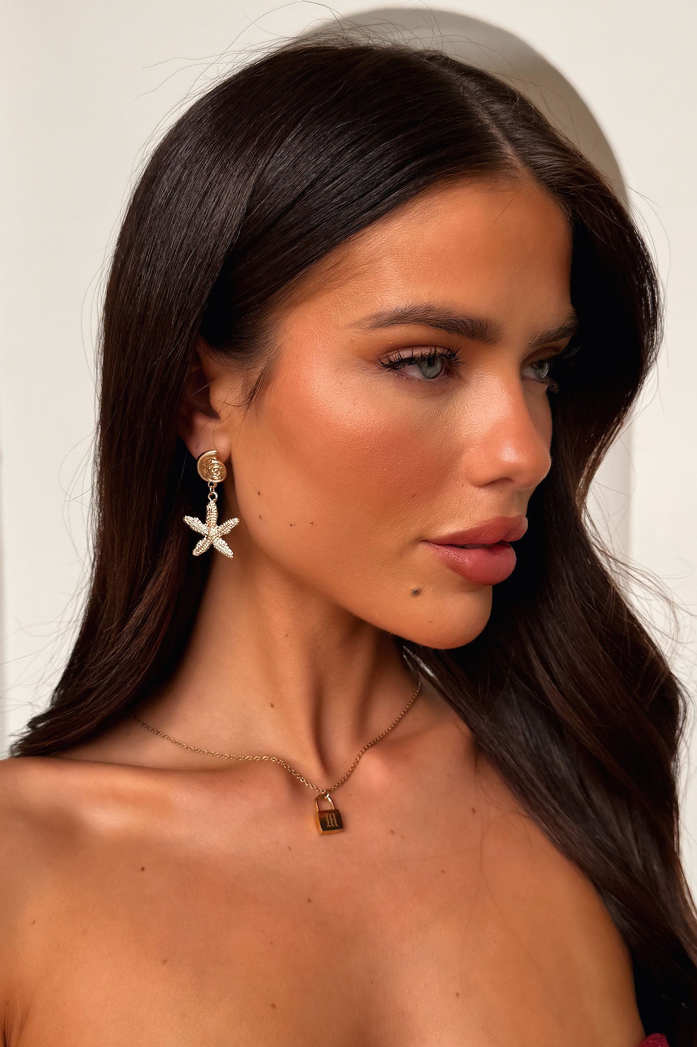 Bayla Gold Earrings for Women - Elegant Dangle Hoop Earrings for Party, Wedding & Everyday Wear