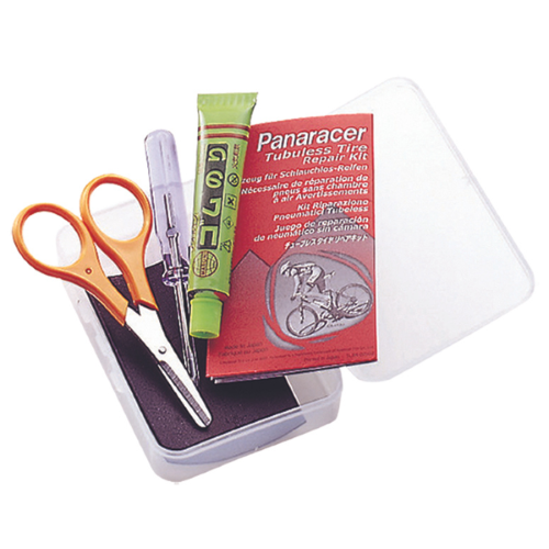 Panaracer Tubeless Tire Patch Kit - Premium Bike Tire Repair Kit for MTB, Road & Gravel Bikes - Emergency Puncture Repair On The Go