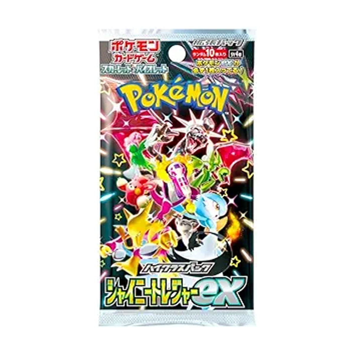 Shiny Treasures ex Japanese Pokemon Booster Pack - Collectible Trading Cards for Battles & Gifts