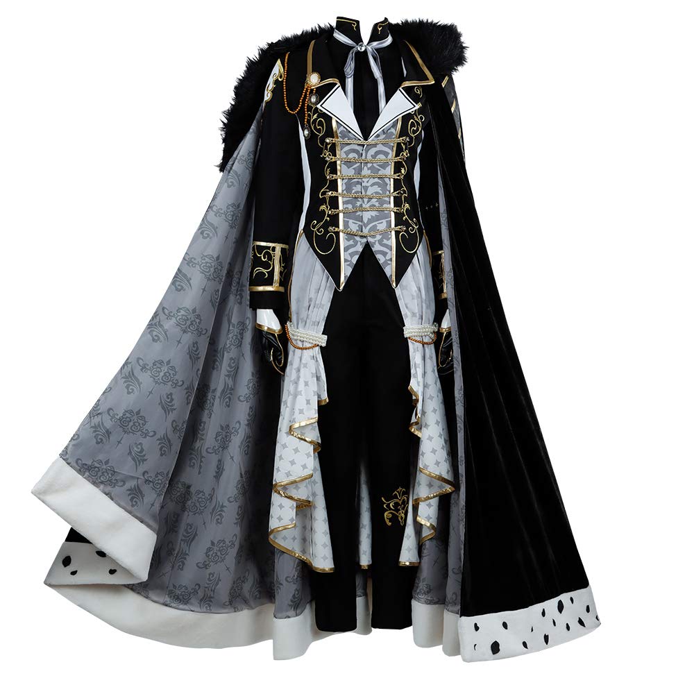 Black Butler Sebastian Cosplay Costume - Dream Kingdom 100 Sleeping Prince Outfit for Anime Conventions & Halloween Parties | Premium Quality Cosplay Apparel