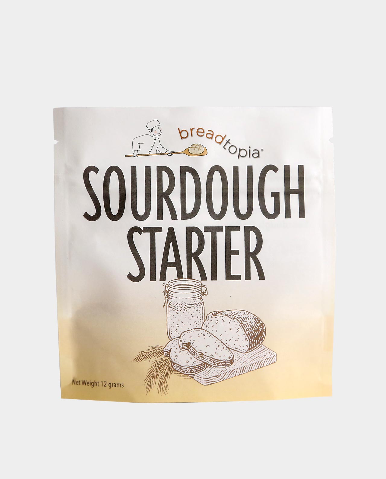 Organic Sourdough Starter Kit - Authentic Breadtopia Culture for Homemade Artisan Bread Baking | Perfect for Beginners & Bakers | Home Kitchen, Camping, Gifts