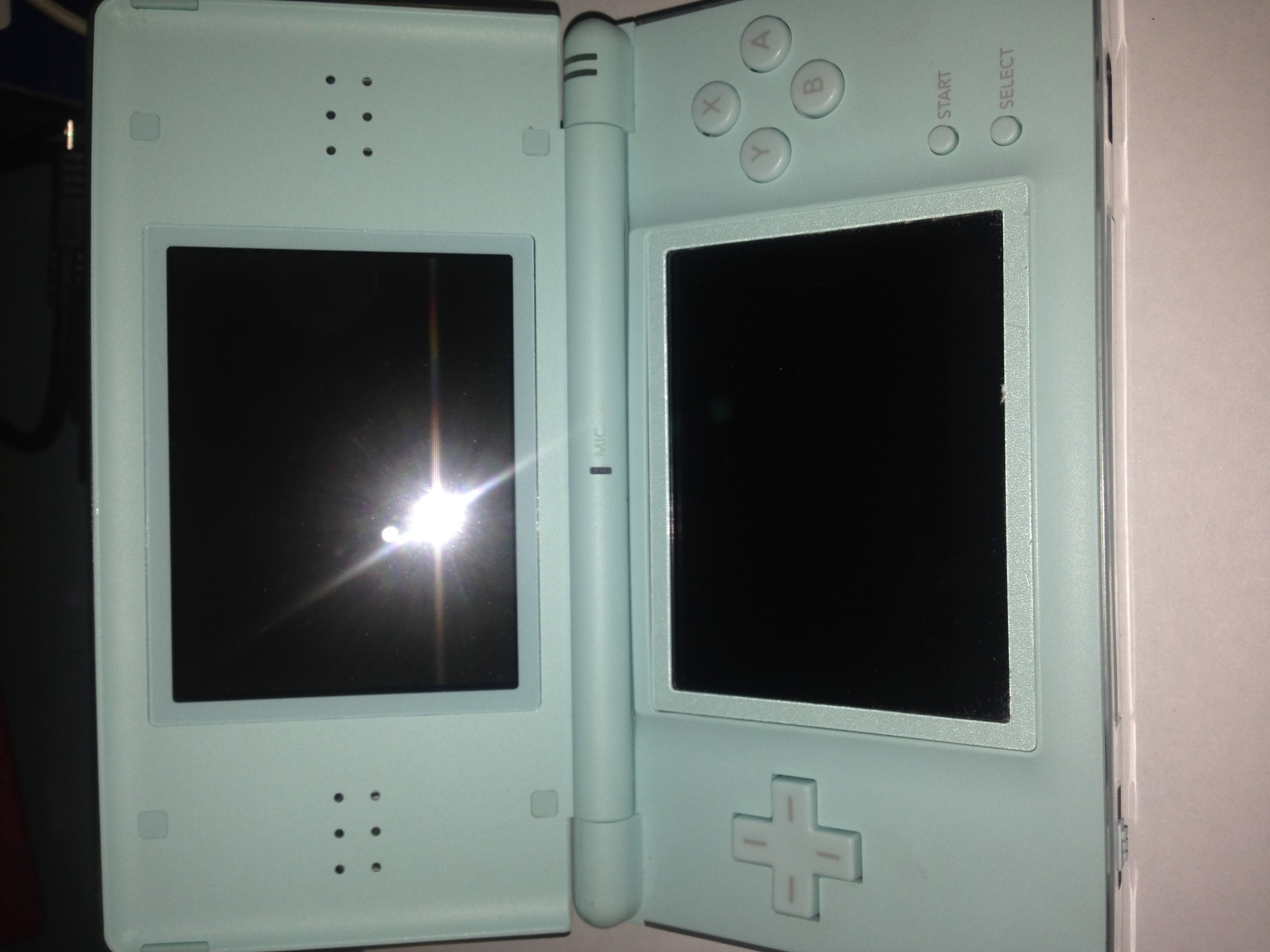 Nintendo DS Lite Handheld Gaming Console - Turquoise Blue | Portable Dual-Screen System for Kids & Adults | Perfect for Travel, Commuting & Home Entertainment