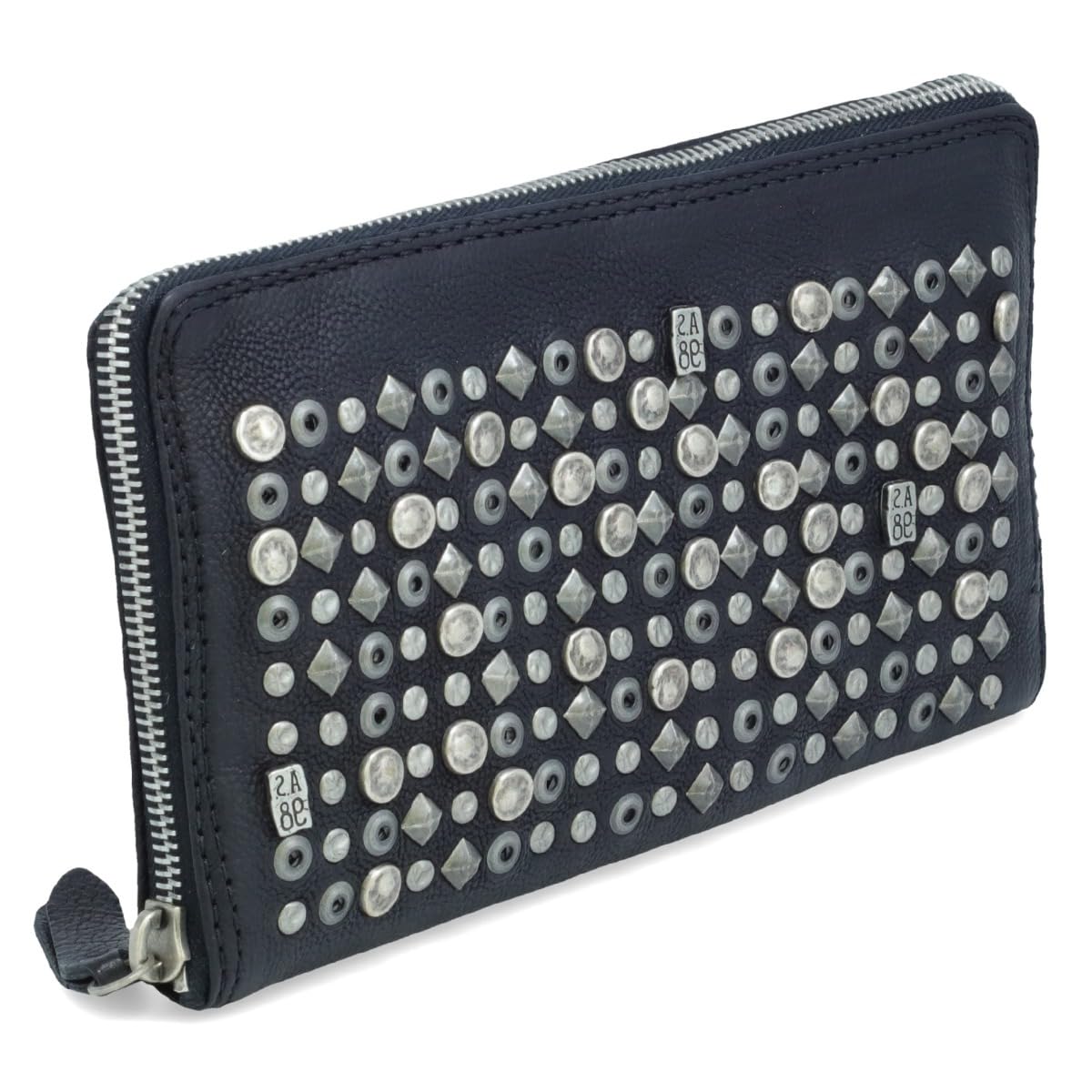 A.S.98 Hugh Genuine Leather Wallet for Women - Slim RFID Blocking Bifold Wallet with Card Slots - Perfect for Everyday Use, Travel & Gift Giving