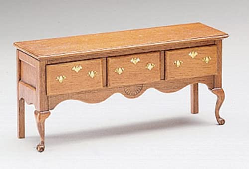 FactoryDirectCraft Doll House Miniature Sideboard Kit - Perfect for DIY Miniature Home Decor and Model House Accessories