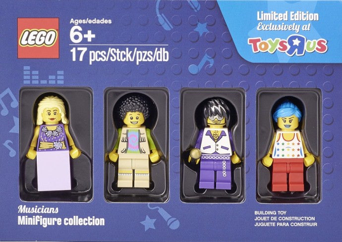 LEGO Musicians Minifigures Collection 5004421 - Exclusive Toys R Us Building Set for Kids & Collectors - Perfect for Playtime, Gifts & Display