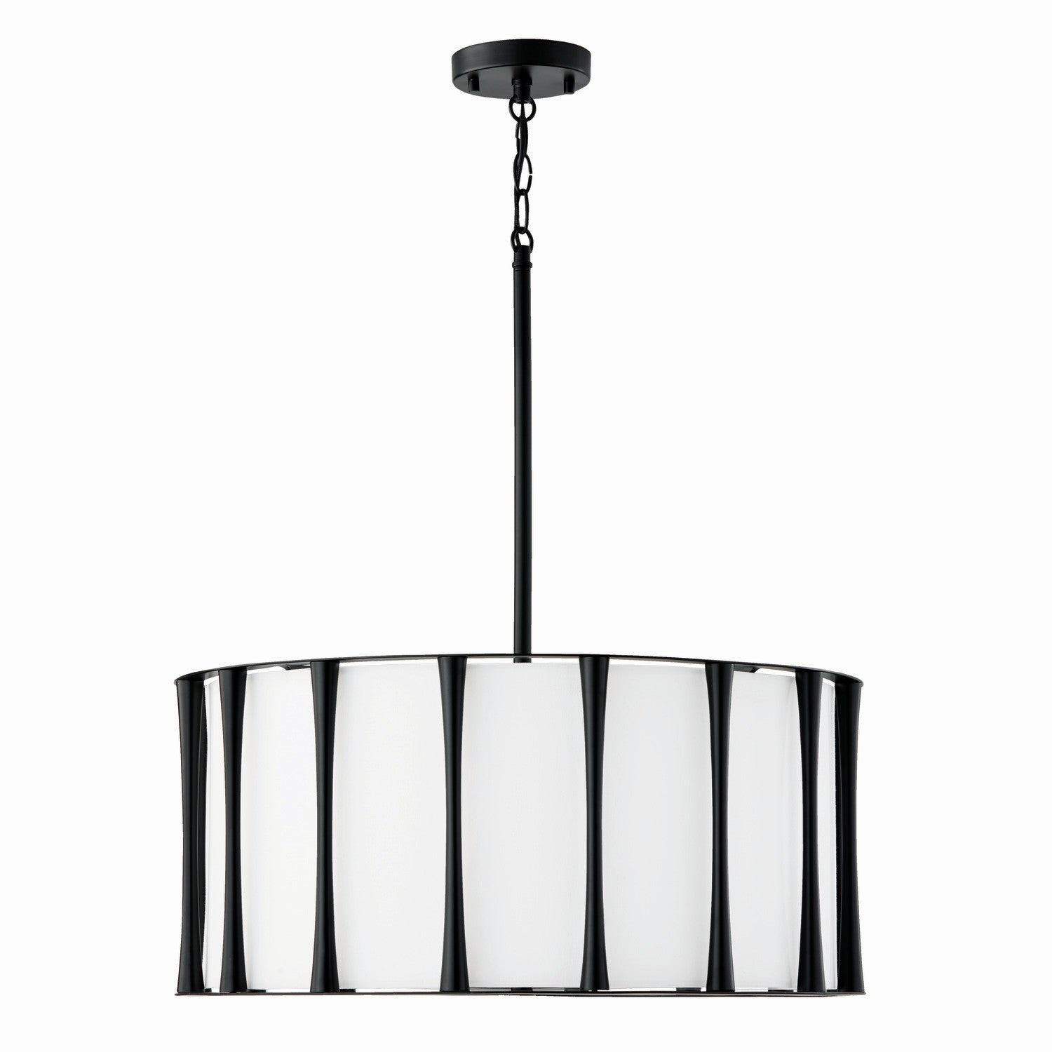 Capital Lighting Four Light Pendant - Modern Chandelier for Dining Room, Kitchen Island & Living Room Decor