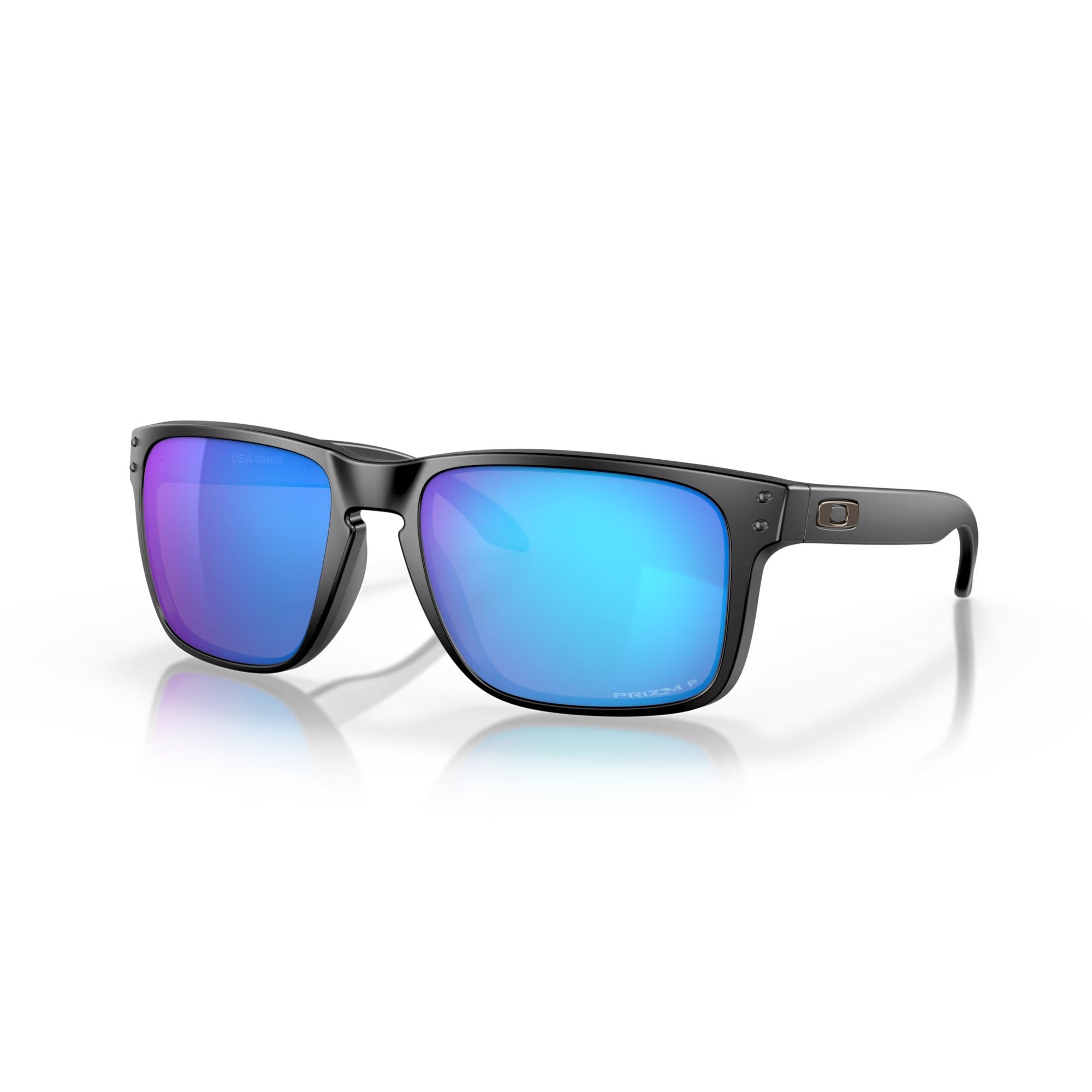 Oakley Holbrook XL Sunglasses - Matte Black Frame with Polarized Lenses for Men & Women | UV Protection, Lightweight & Durable | Perfect for Driving, Outdoor Sports & Everyday Wear