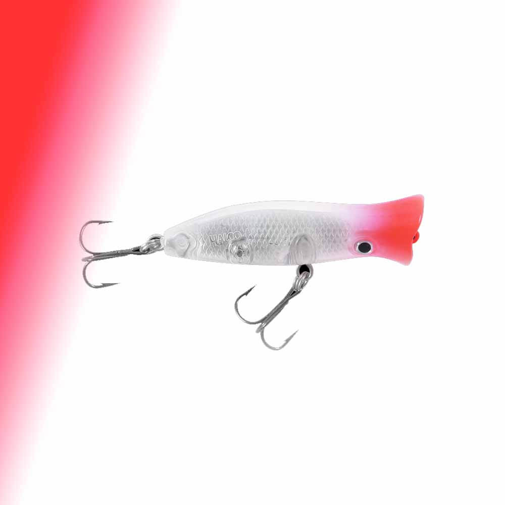 Halco Roosta Popper 60 - Premium Fishing Lure for Saltwater & Freshwater - Topwater Popper Bait for Bass, Snapper & Barramundi - Perfect for Surf Fishing & Kayak Angling