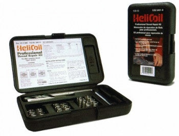 HeliCoil 5402 5 Inch Coarse Thread Repair Kit - 304 Stainless Steel, 5/16-24 Thread Size, 36-Piece Set - Perfect for Automotive, Machinery, and Industrial Equipment Repairs