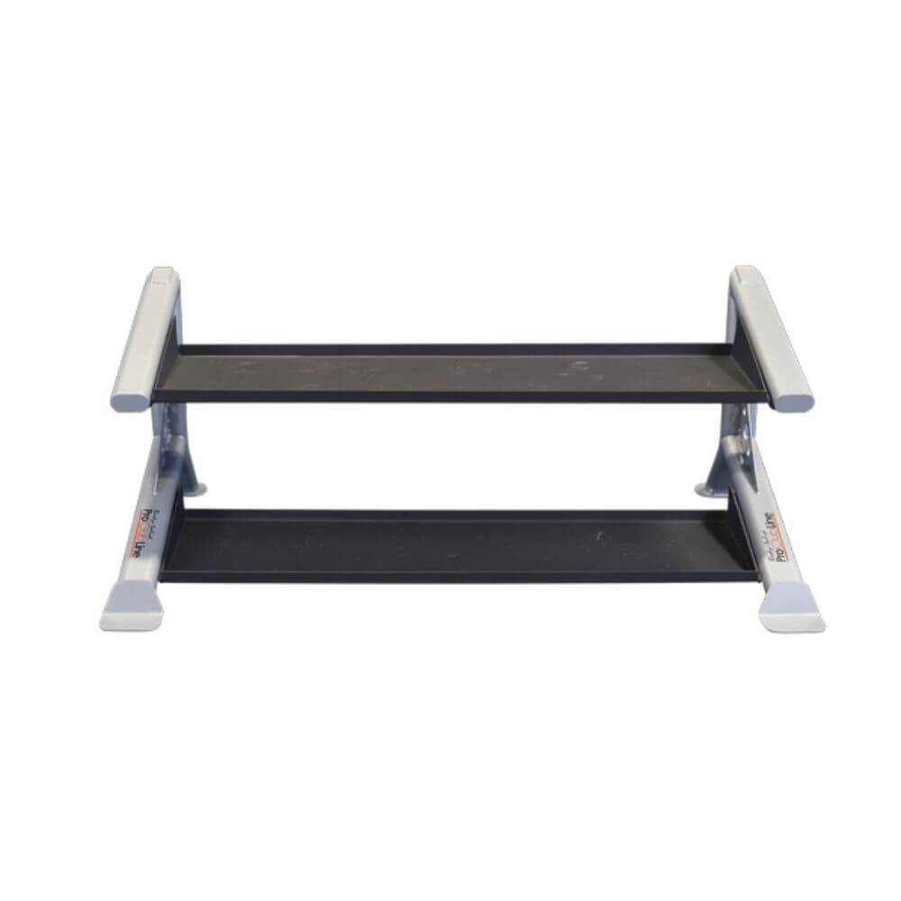 Body Solid ProClub 2-Tier Kettlebell Rack SDKR500KB - Heavy Duty Weight Storage for Home & Commercial Gyms | Perfect for Dumbbell & Kettlebell Organization