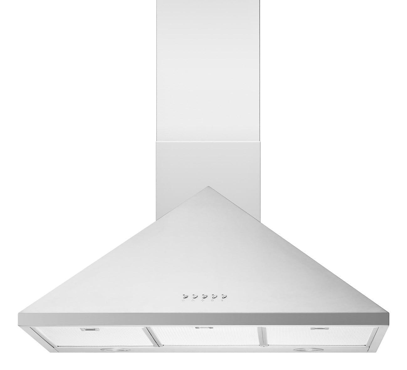 Blue Ocean 30 Inch 760 CFM Stainless Steel Wall Mount Range Hood - Convertible Ducted/Ductless Kitchen Vent Hood for Home Cooking & Smoke Removal