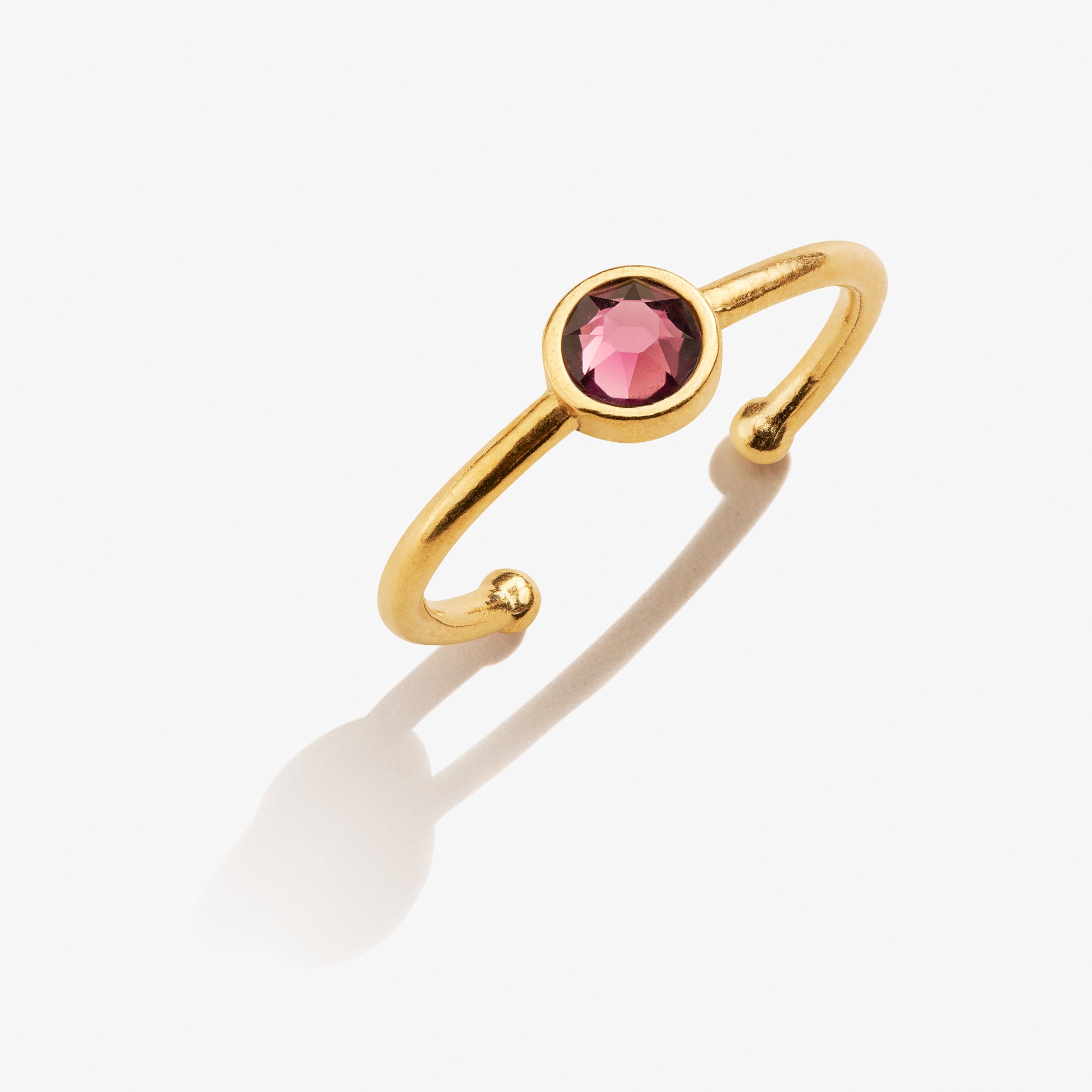 February Birthstone Amethyst Ring for Women - Elegant Purple Gemstone Jewelry for Valentine's Day & Anniversary Gifts