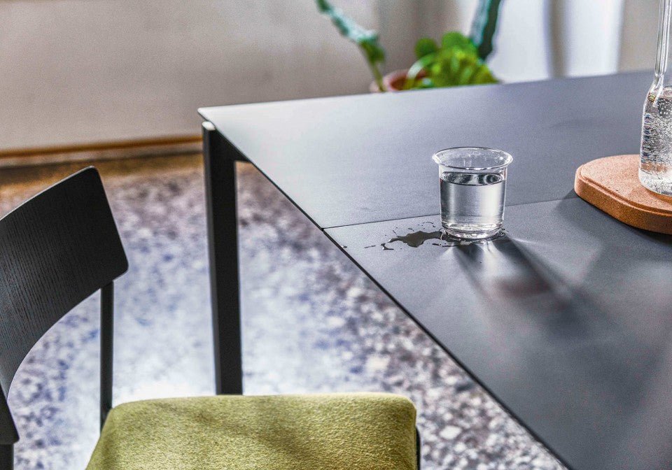 Midj Extendable Dining Table - Expandable to Fit 6-10 People, Solid Wood Construction - Perfect for Family Gatherings, Dinner Parties & Small Spaces