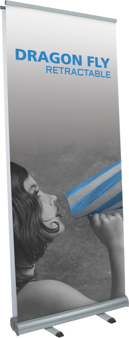 Dragonfly Retractable Banner Stand - 33.25
