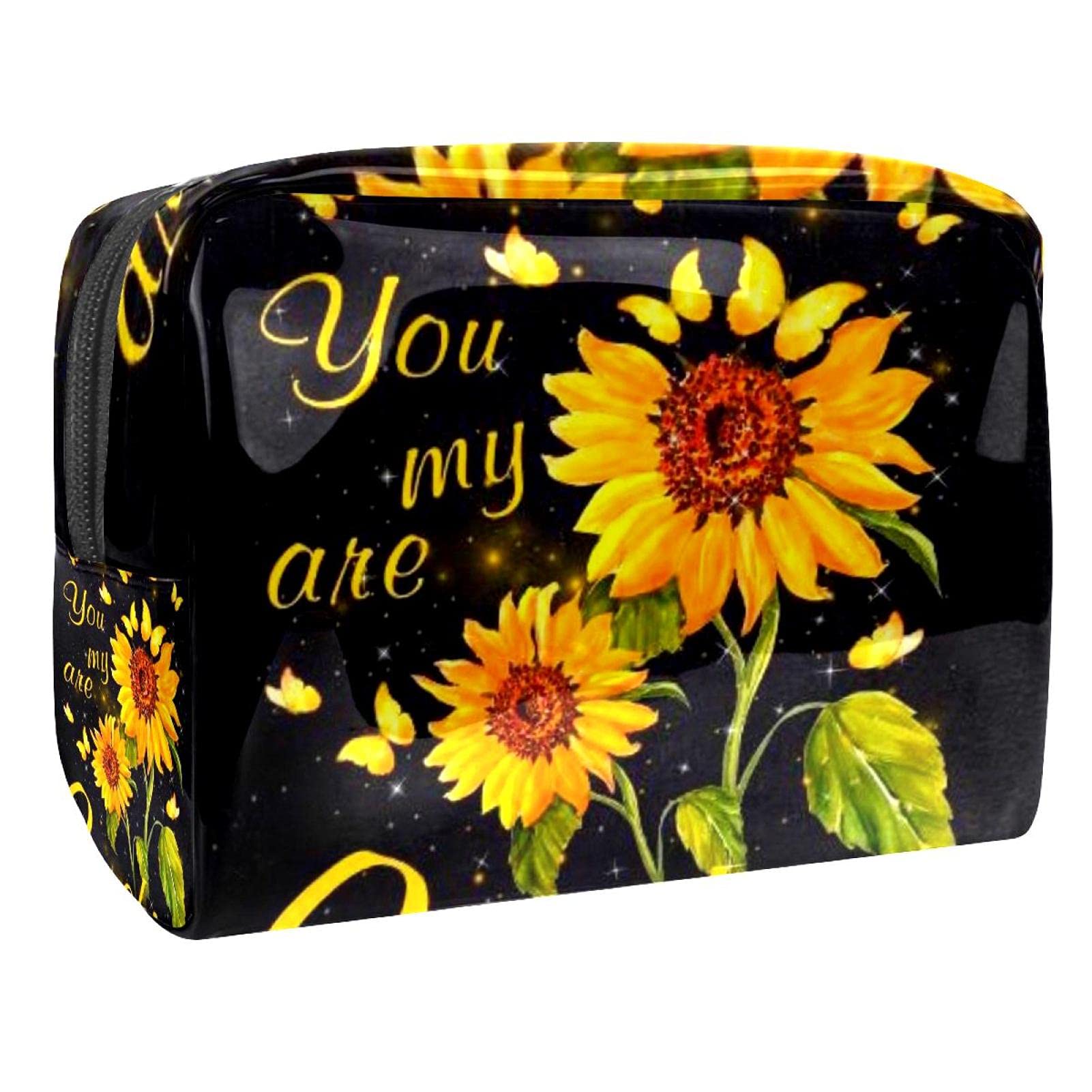 Waterproof Cosmetic Bag for Women - Roomy Travel Makeup Organizer for Toiletries & Accessories