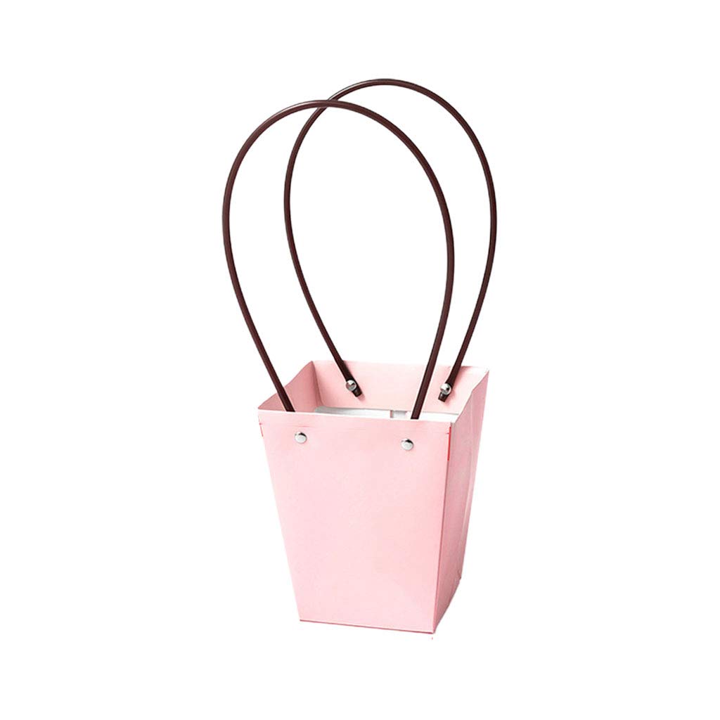 CHBC 10-Pack Waterproof Kraft Paper Gift Bags with Handles | Eco-Friendly Party Favor Bags, Flower Packaging & Tote Bags for Weddings, Baby Showers & Birthday Parties