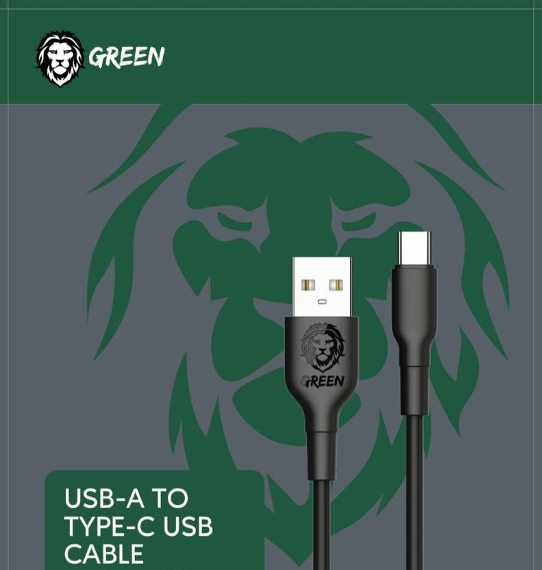 Premium GREEN LION USB A to Micro USB Cable - Fast Charging & Data Sync for Smartphones, Tablets, Cameras - Perfect for Home, Office & Travel Use