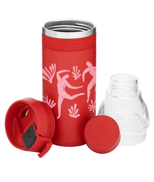 Premium Dance-Themed Insulated Tumbler - 20oz Stainless Steel Water Bottle with Lid & Straw - Perfect for Dancers, Dance Teachers & Studio Gifts - Ideal for Rehearsals, Performances & Dance Classes