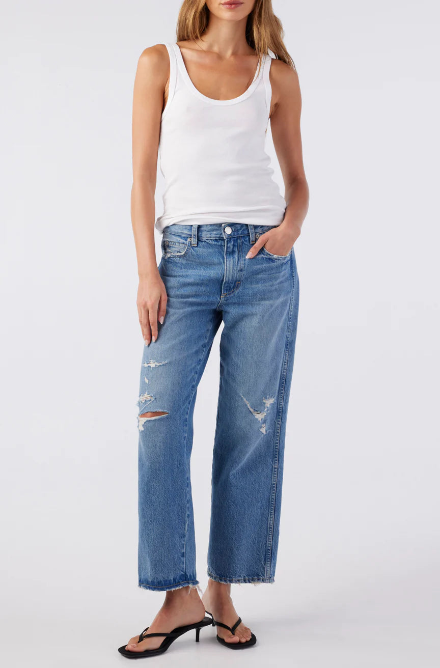 Billie Wide Straight Leg Jeans - High Waist Comfort Denim Pants for Women | Perfect for Casual Wear, Office & Date Nights